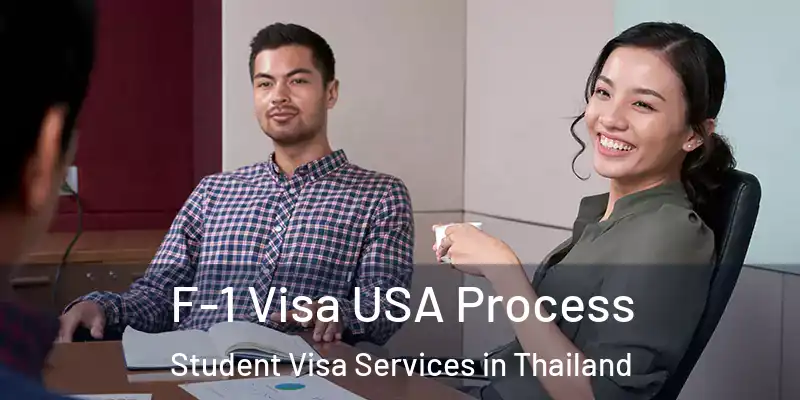 F-1 Visa USA Process Student Visa Services in Thailand